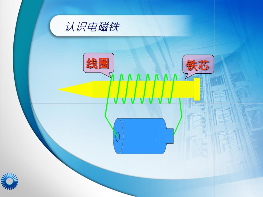 青岛版六年级科学下册8.通电的线圈一ppt课件_第2页