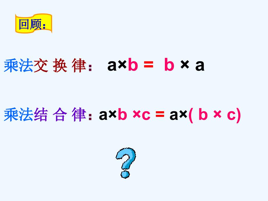 人教版四年级下册《乘法分配律》课件_第2页