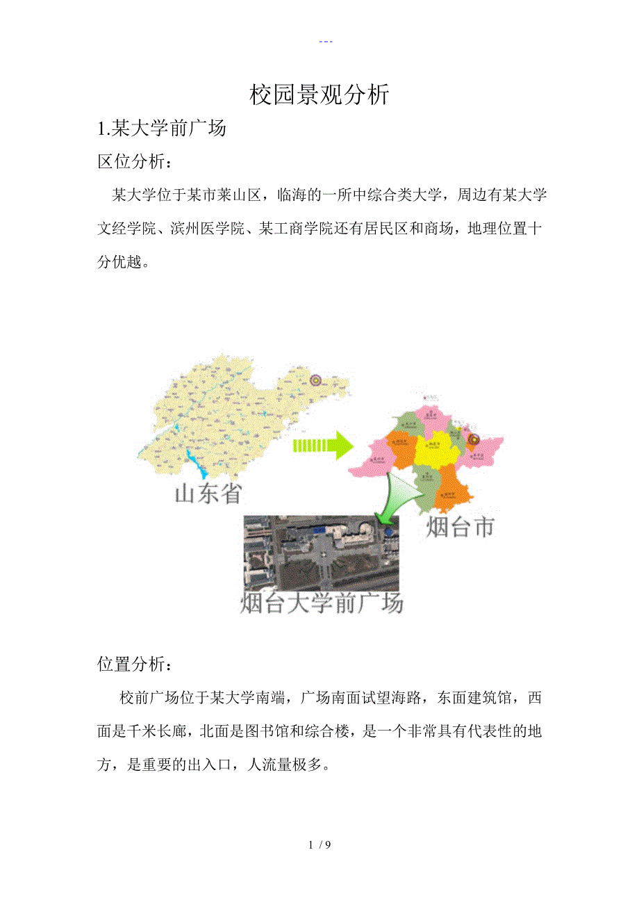 校园广场分析案例_第1页