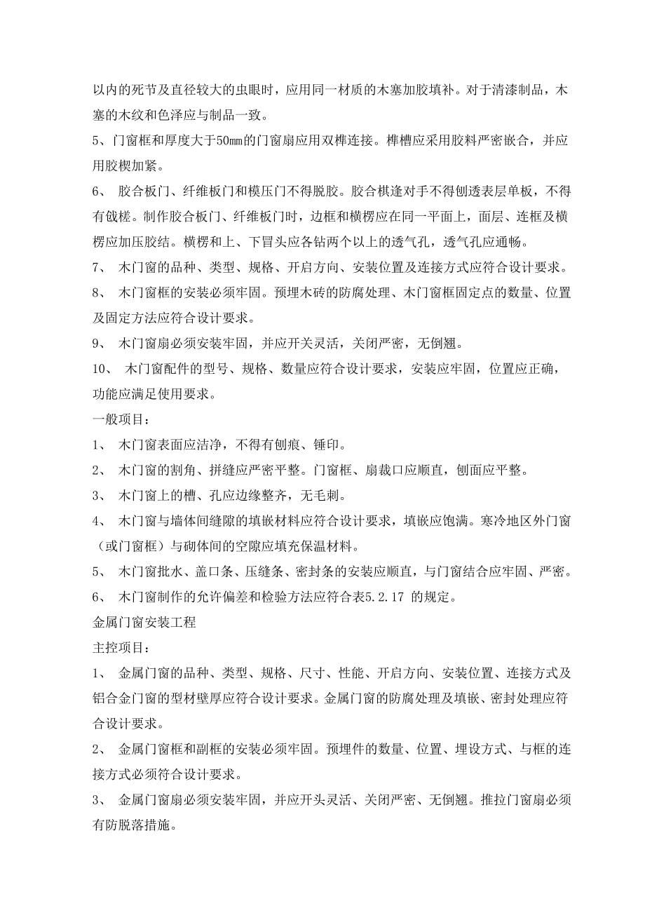 建筑装饰装修工程监理质量评估报告.doc_第5页