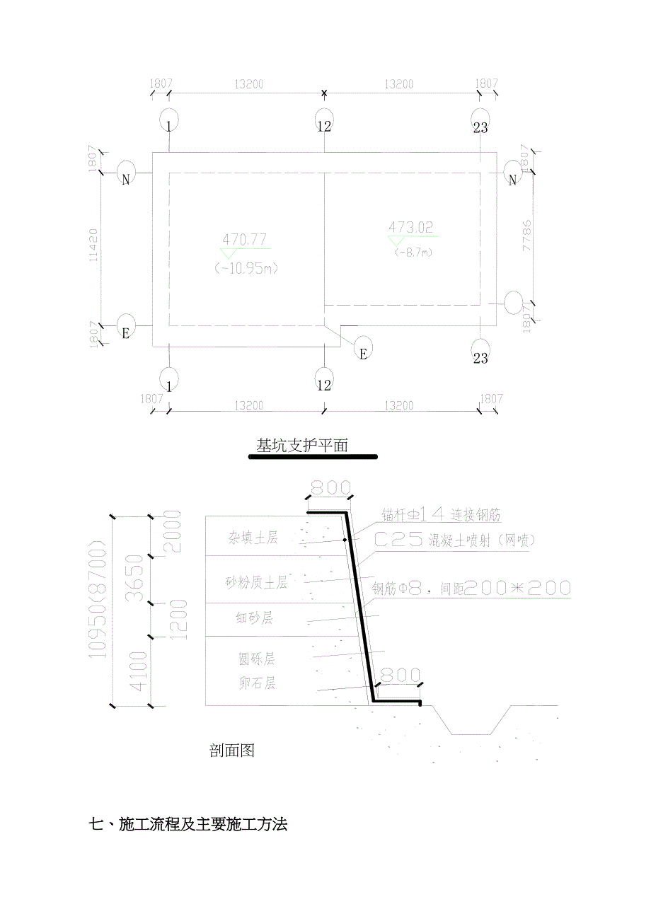 e锚喷护坡墙施工方案(DOC 13页)_第4页