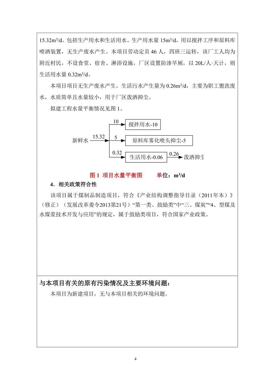 年产20万吨洁净型煤项目环境评估报告表.doc_第5页