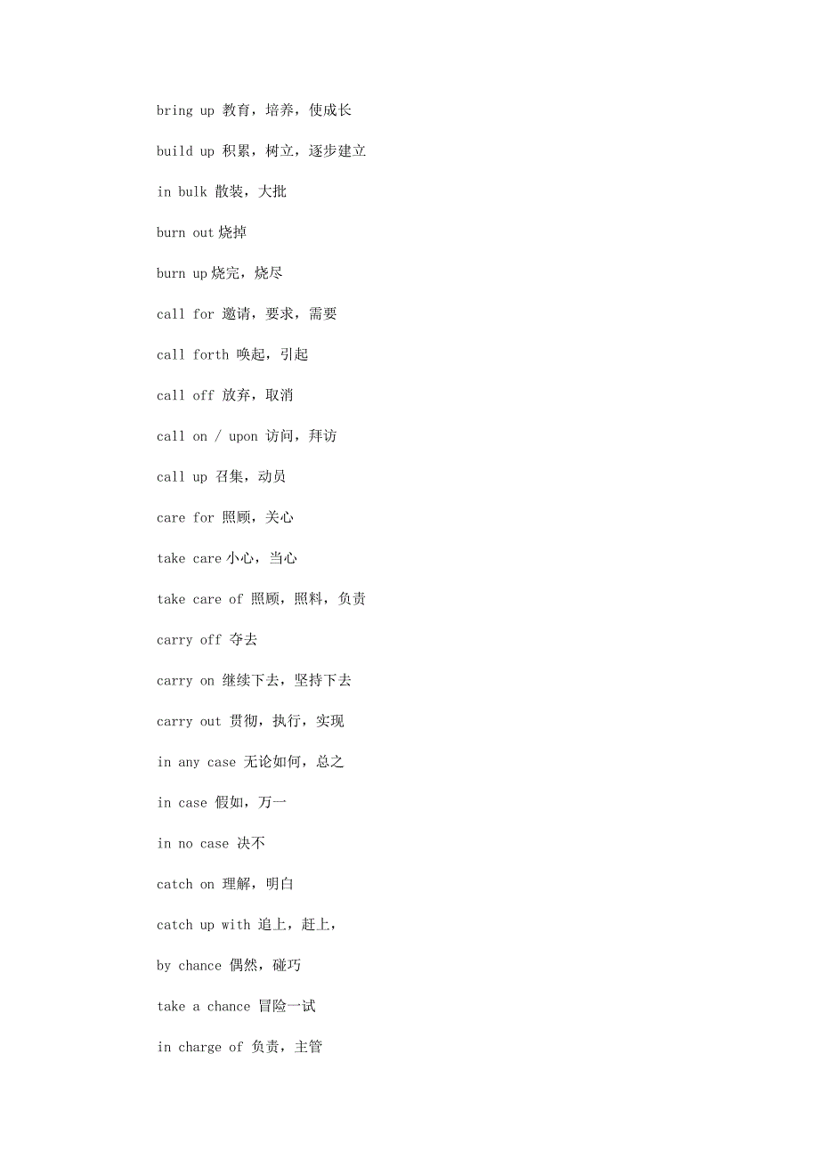 考研英语完形填空历年常考固定搭配汇总_第4页