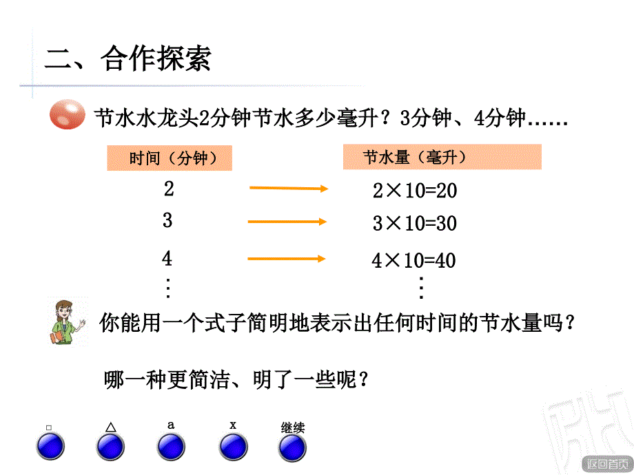 （第一课时）《用字母表示数》_第3页