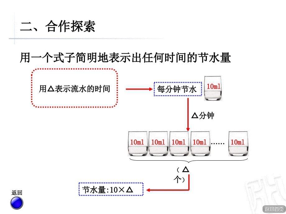 （第一课时）《用字母表示数》_第5页