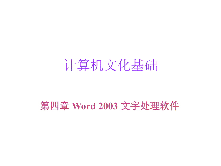 《Word文字处理》PPT课件.ppt_第2页