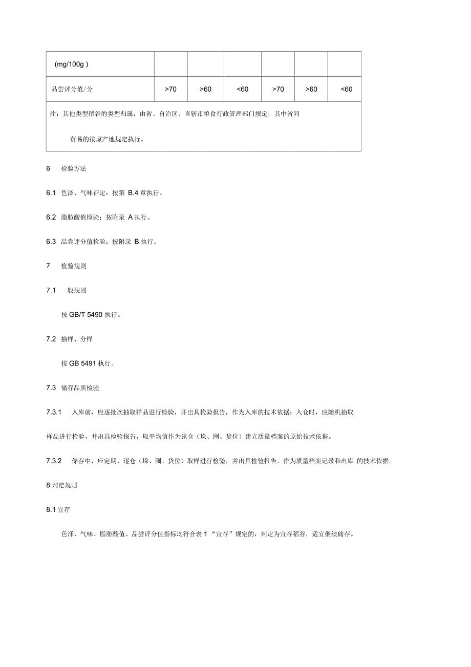 稻谷储存品质判定规则_第3页