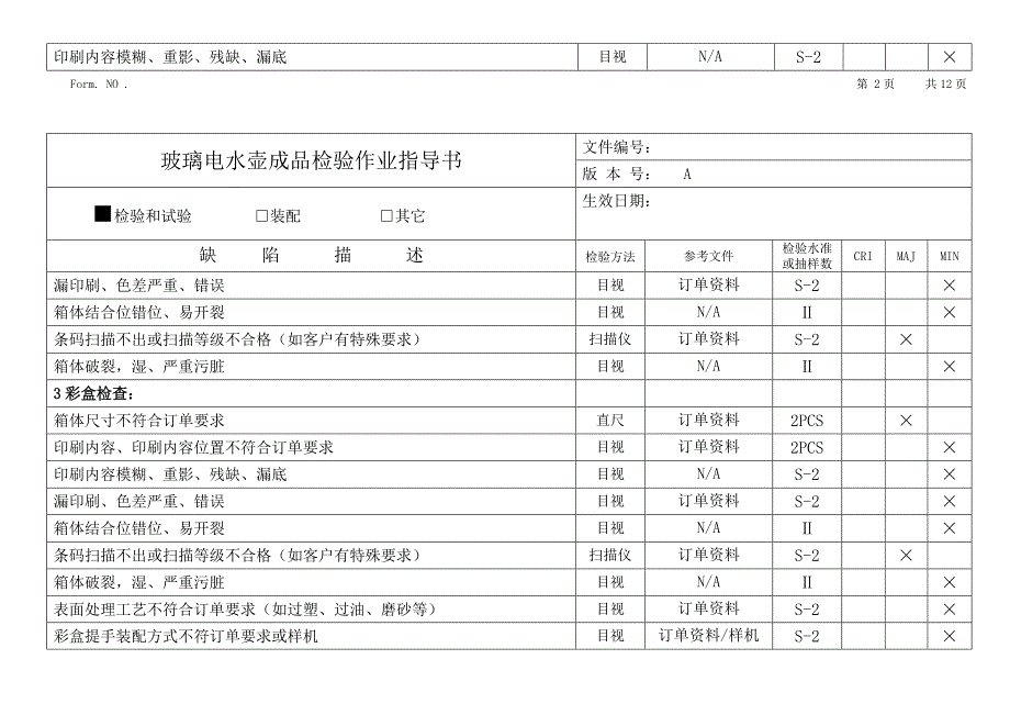 水壶成品检验作业指导书_第4页