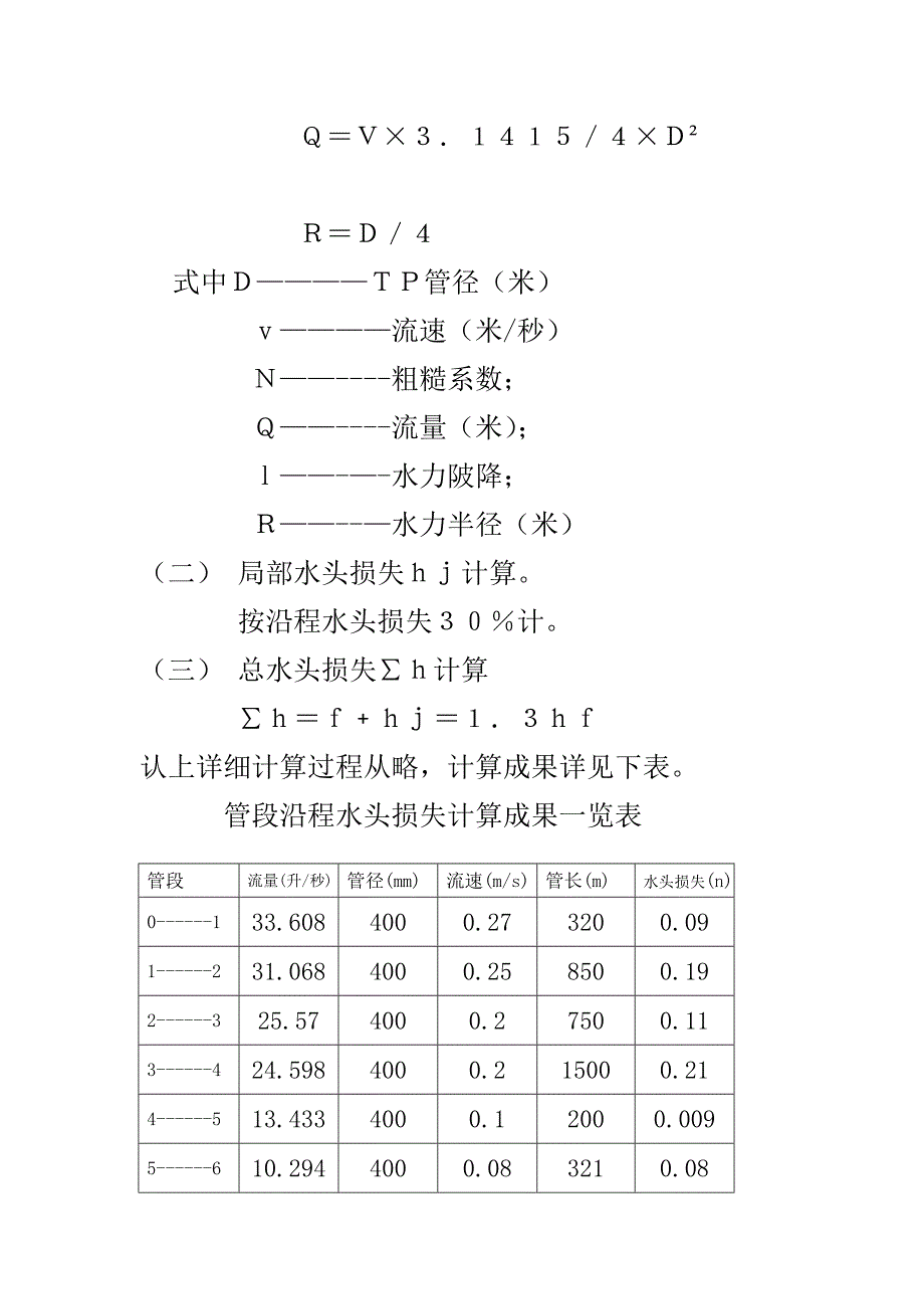 镇盛自来水厂给水管网水力计算说明书样本.doc_第3页