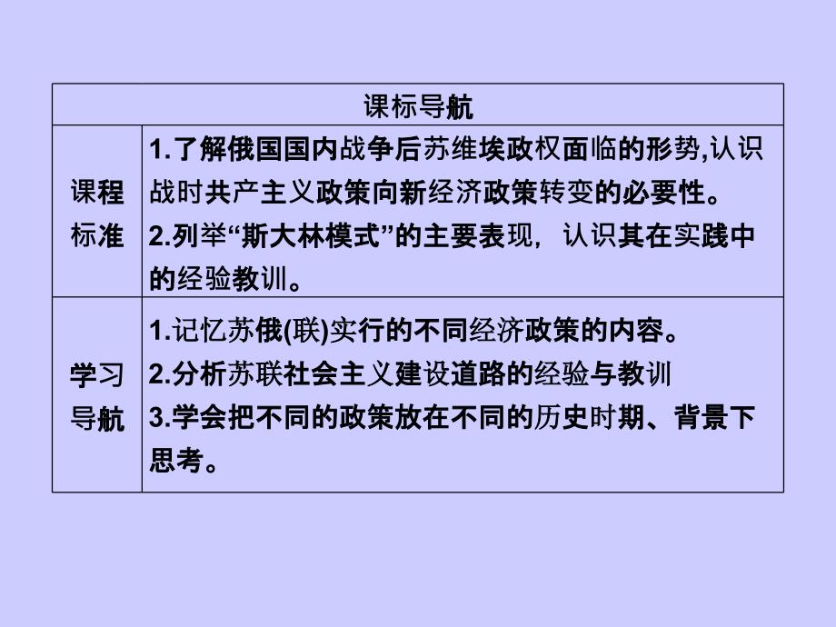 岳麓书社版高中历史必修二3.14社会主义经济体制的建立课件4_第2页