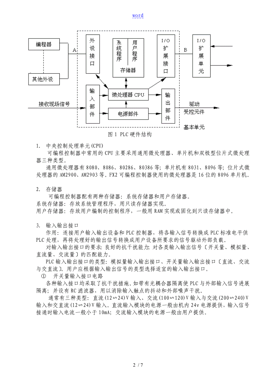 PLC的基本结构和工作原理_第2页