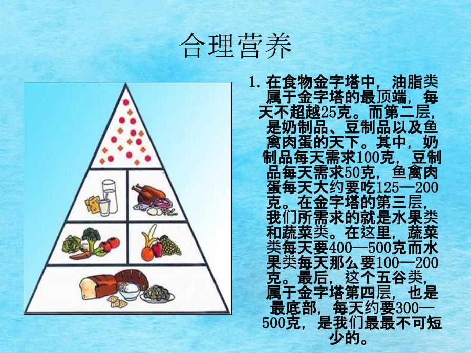 中学生饮食与健康ppt课件_第4页