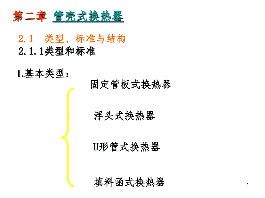 热交换器第二章PPT课件_第1页