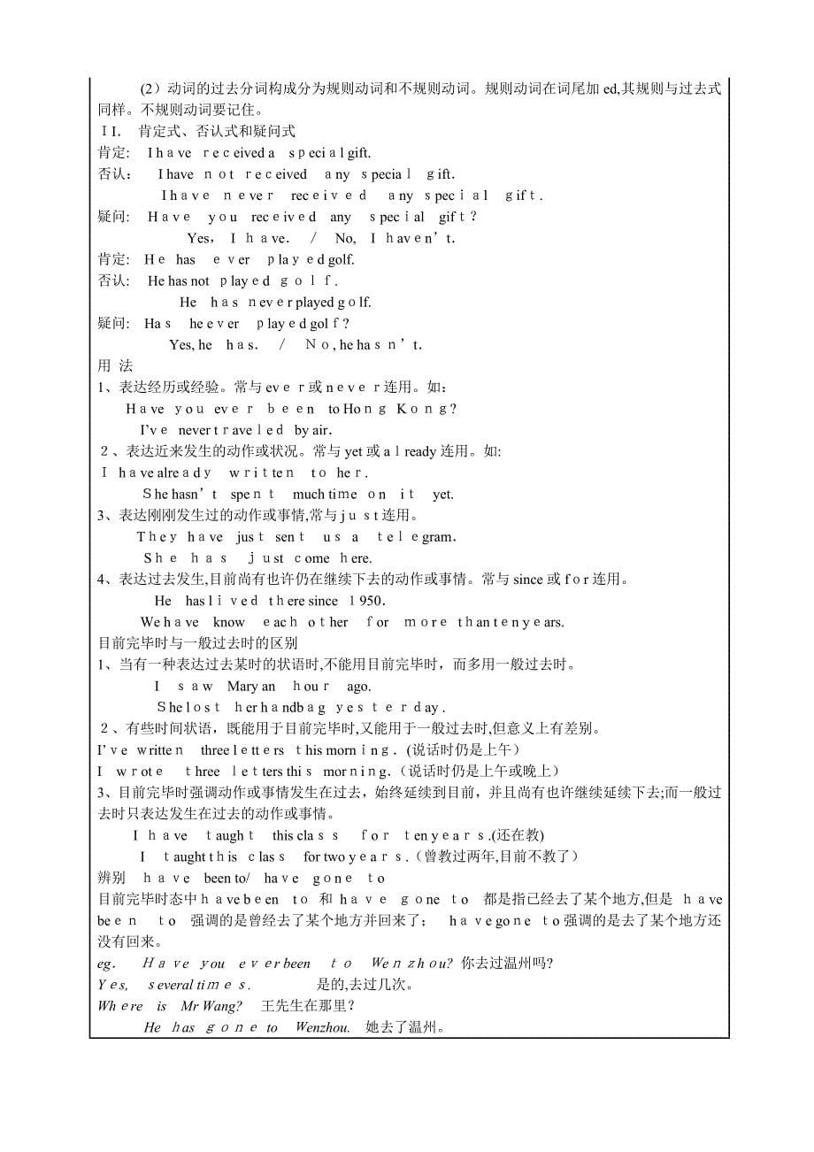 八下英语总复习学案-9(模板)_第5页