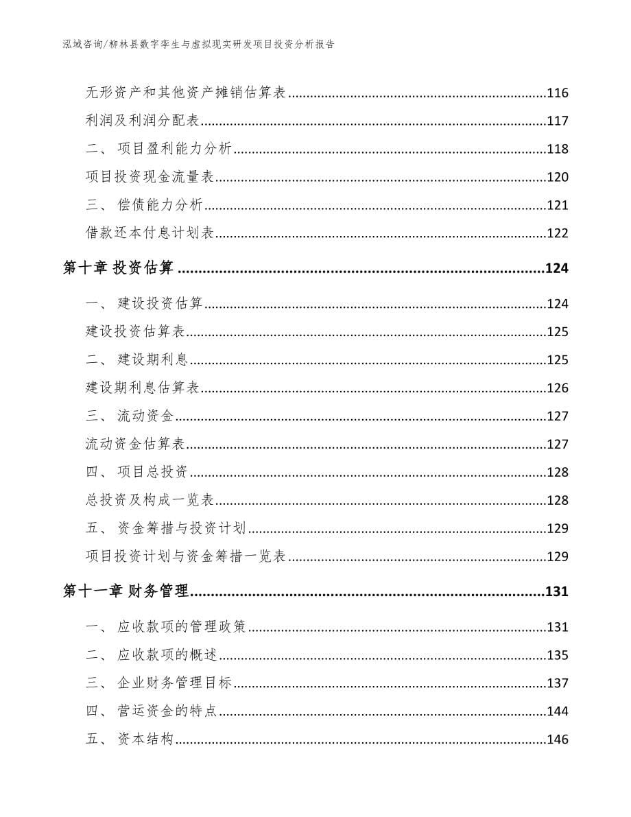 柳林县数字孪生与虚拟现实研发项目投资分析报告_第5页