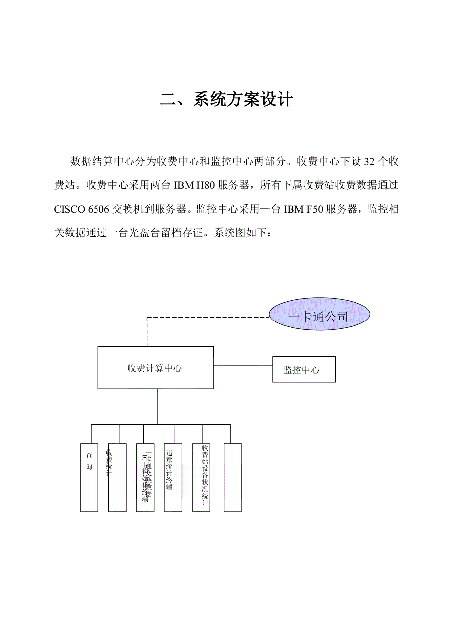 数据结算中心方案建议书_第4页