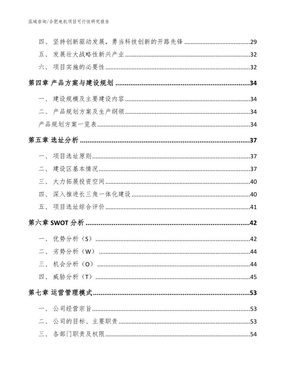 合肥电机项目可行性研究报告_模板_第3页