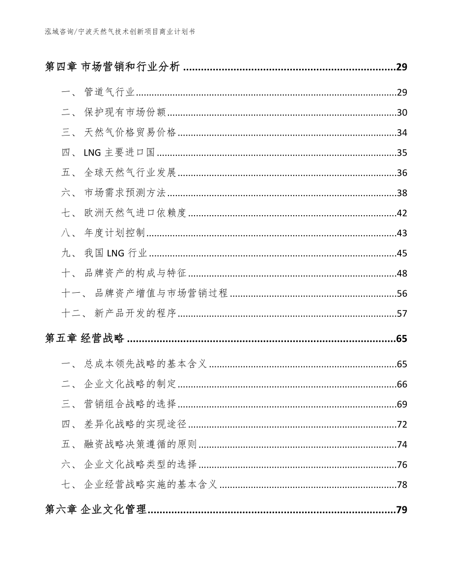 宁波天然气技术创新项目商业计划书【范文】_第2页