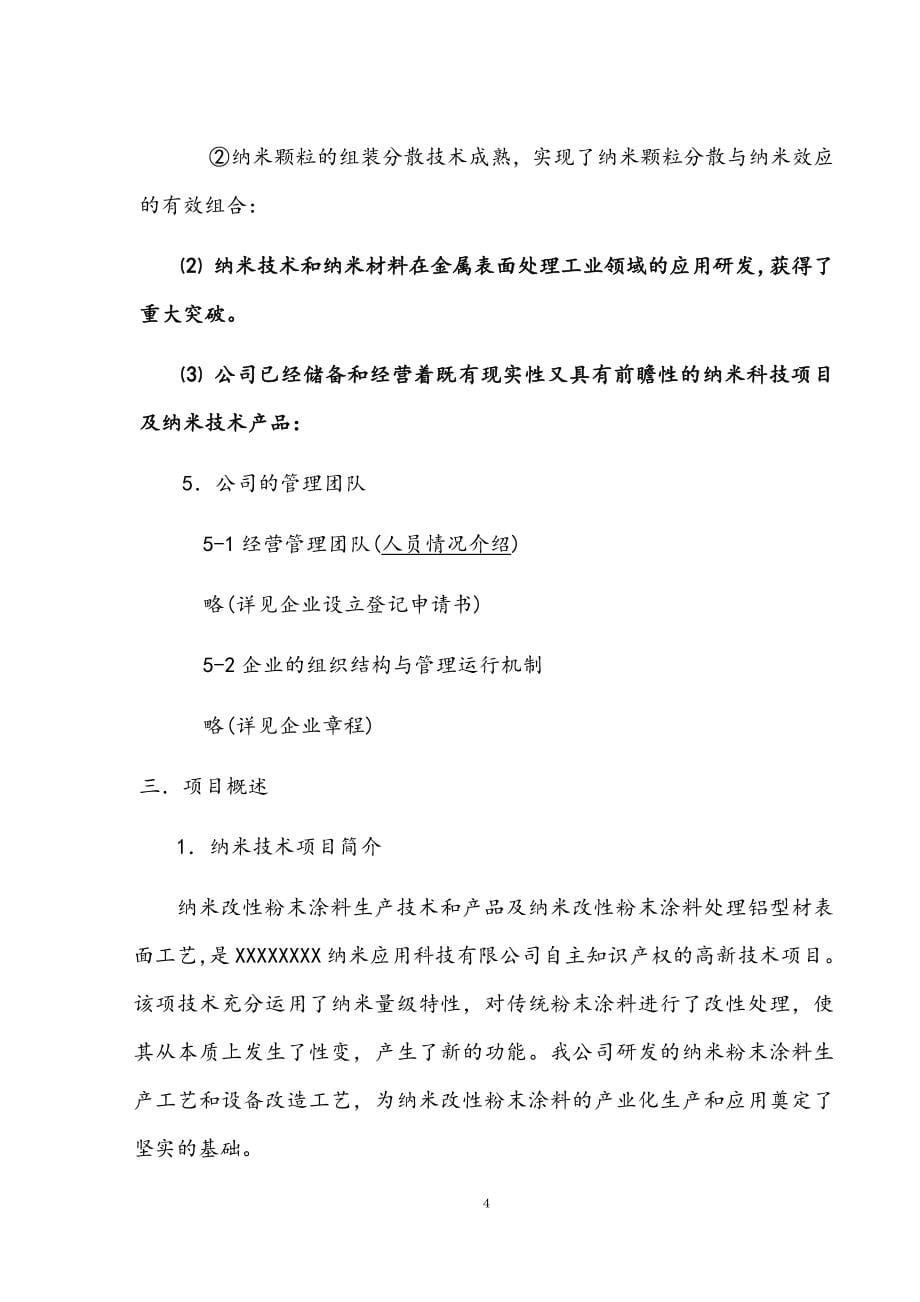 合作开发无铬化纳米粉末涂料项目商业计划书.docx_第5页