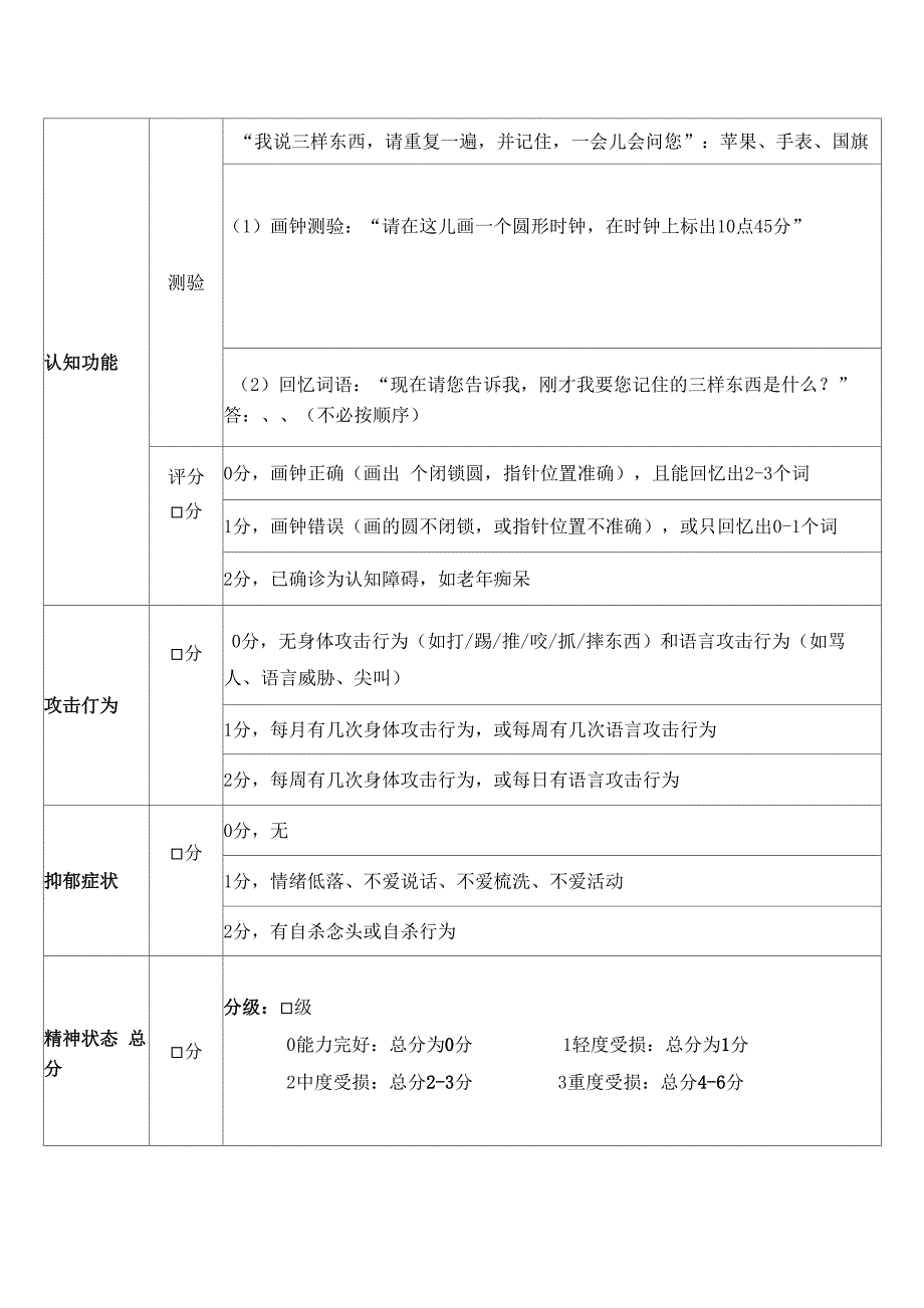 老年人能力评估表(A1-A6)_第3页