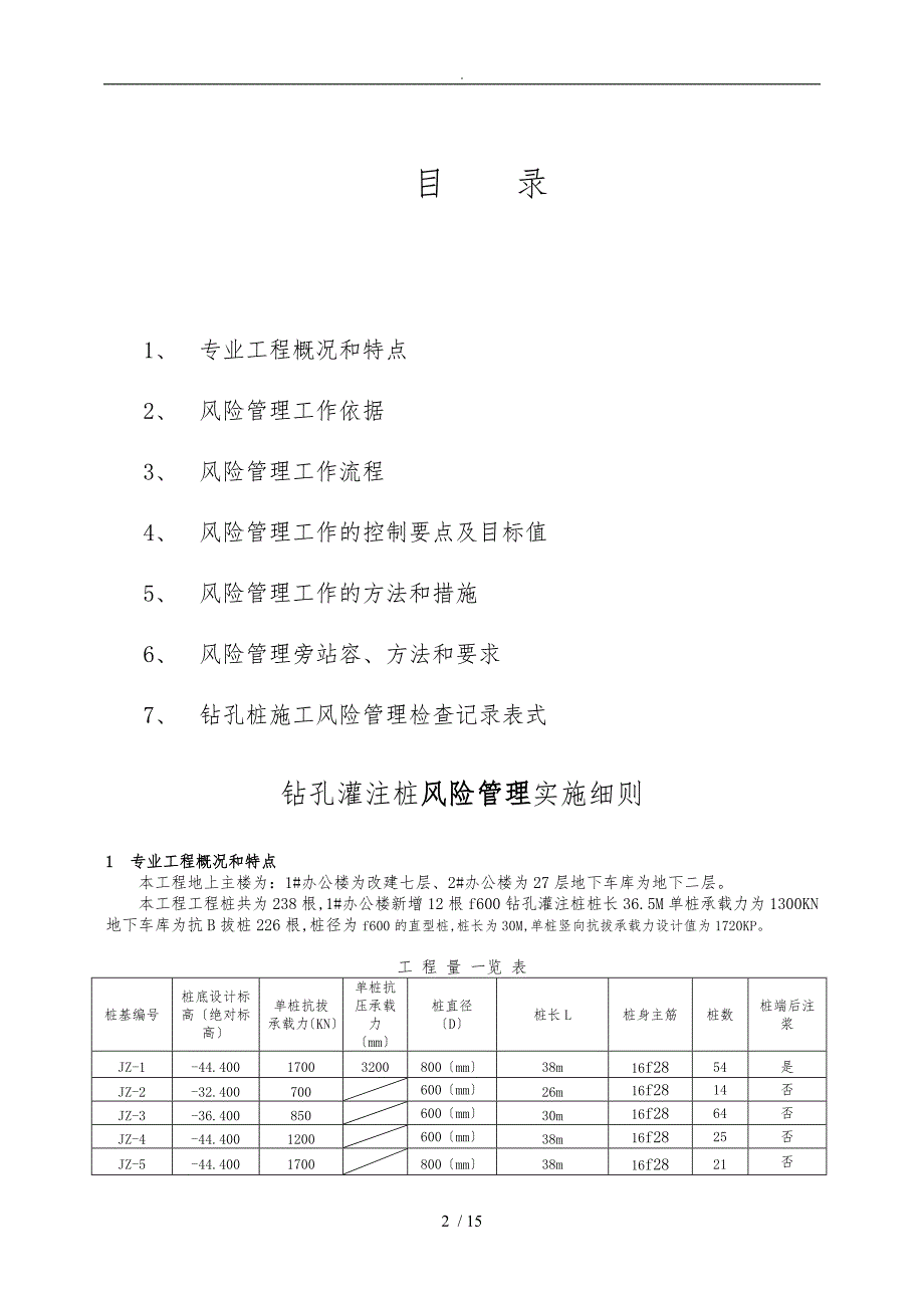 钻孔灌注桩工程监理实施细则_第2页