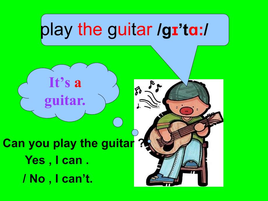 七年级下Unit1Canyoupiaytheguitar_第2页