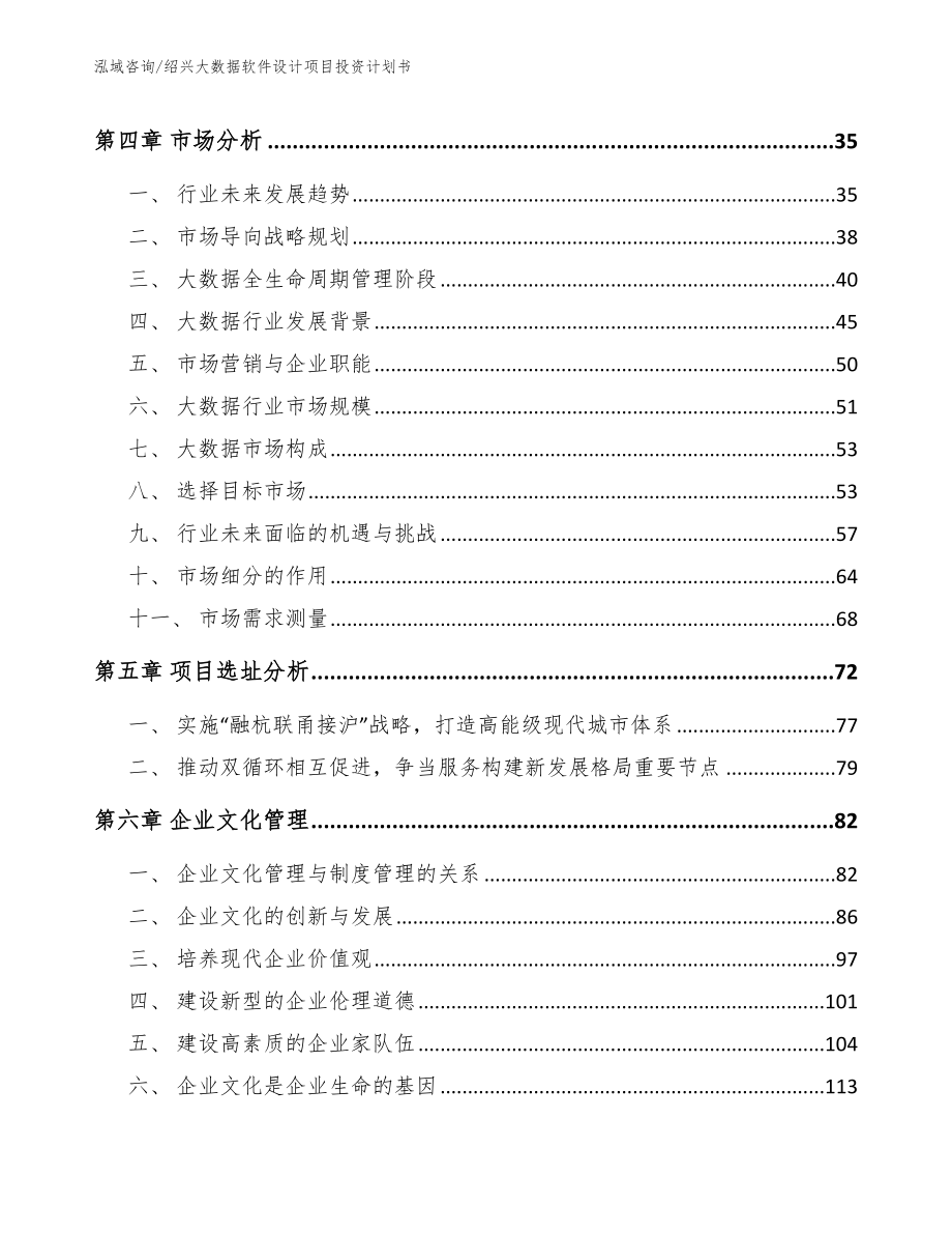 绍兴大数据软件设计项目投资计划书（范文）_第3页