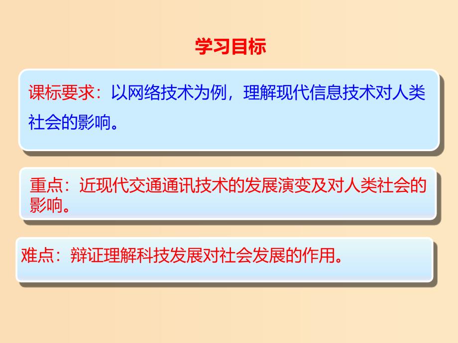 2018-2019学年高中历史专题七近代以来科学技术的辉煌四向“距离”挑战课件2人民版必修3 .ppt_第3页