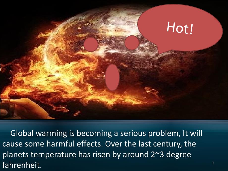 Globalwarming英文PPT课件_第2页