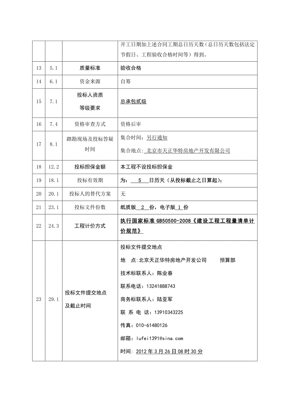 某住宅小区园林绿化工程招标文件_第3页