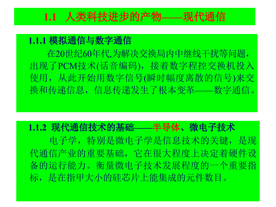 现代通信基本概念PPT演示文稿_第4页