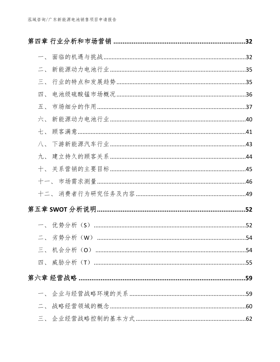 广东新能源电池销售项目申请报告_第3页