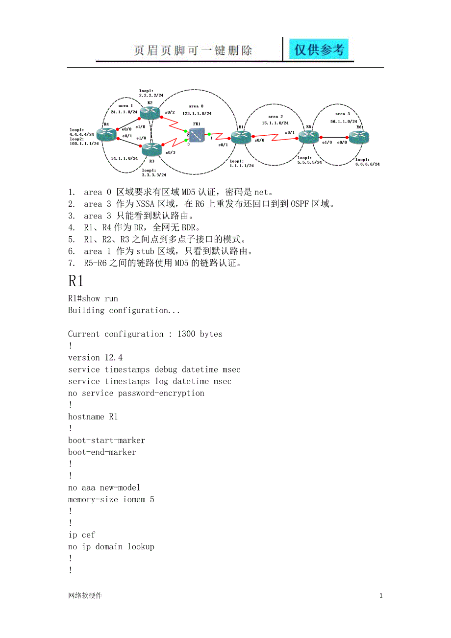 ospf配置计算机类_第1页