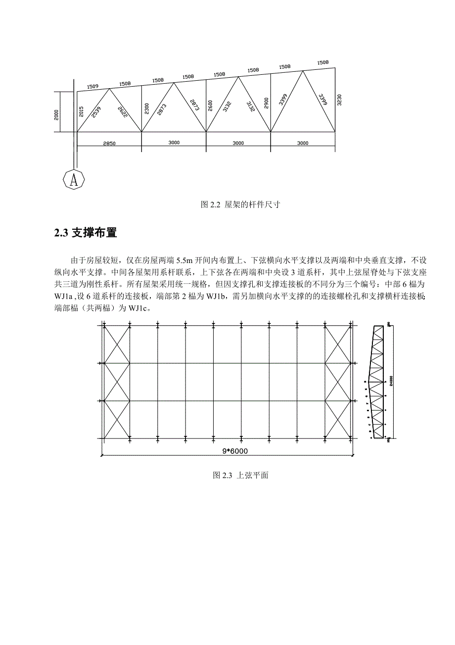 海梯形屋架课程设计_第3页