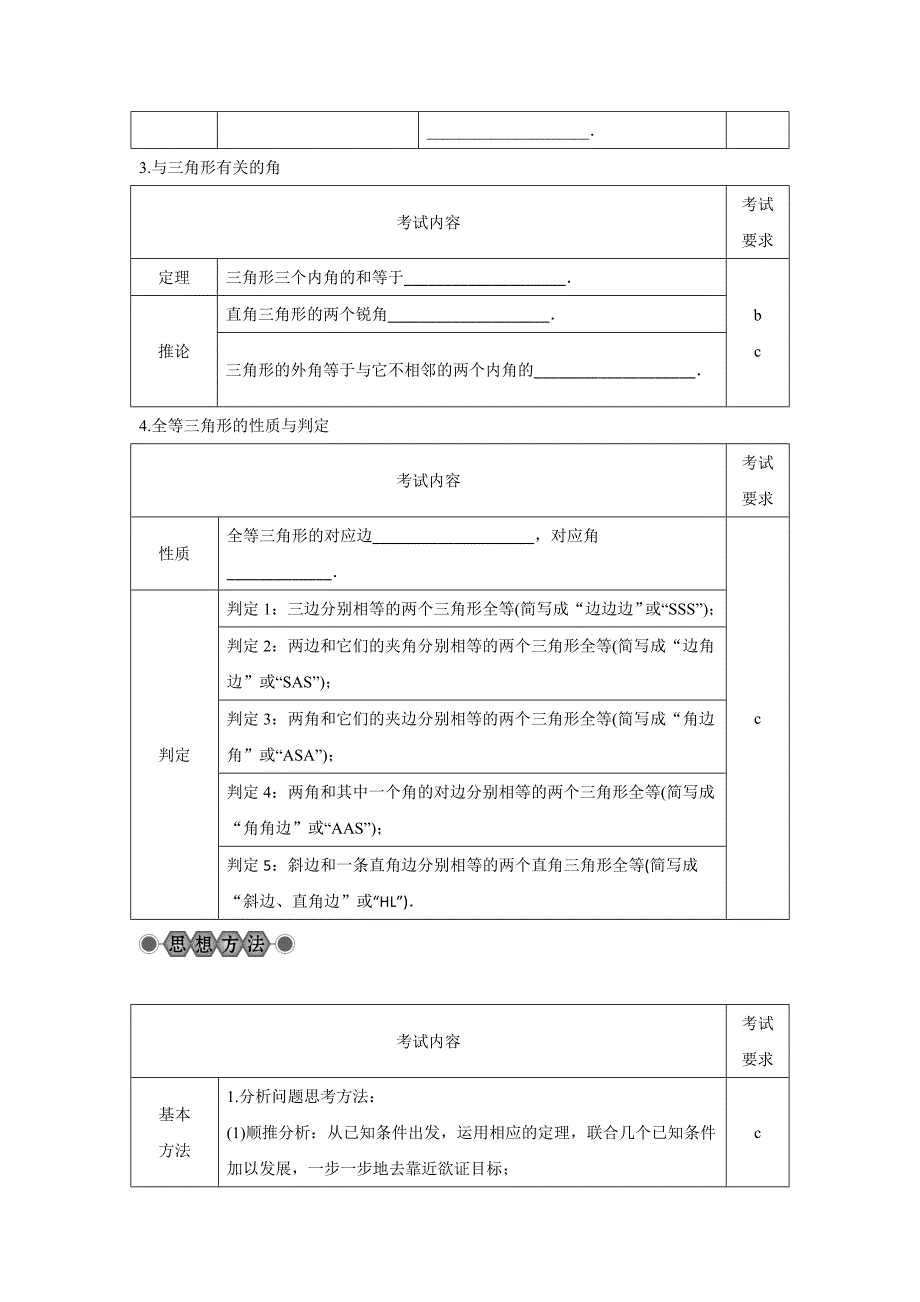 浙江省中考数学：第18讲三角形与全等三角形名师讲练含答案_第2页