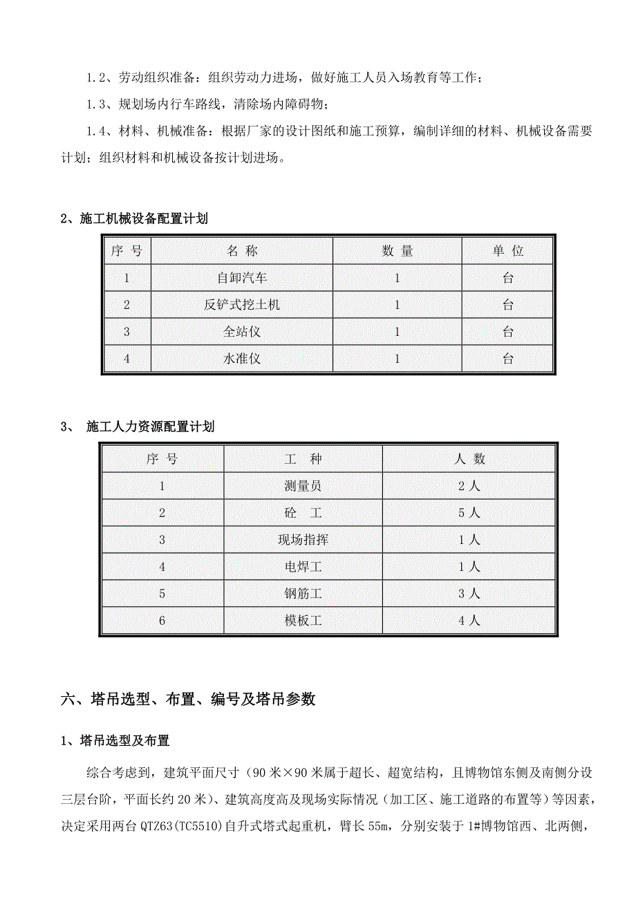 辽宁某六层博物馆主体工程塔吊基础专项施工方案(附示意图)_第4页