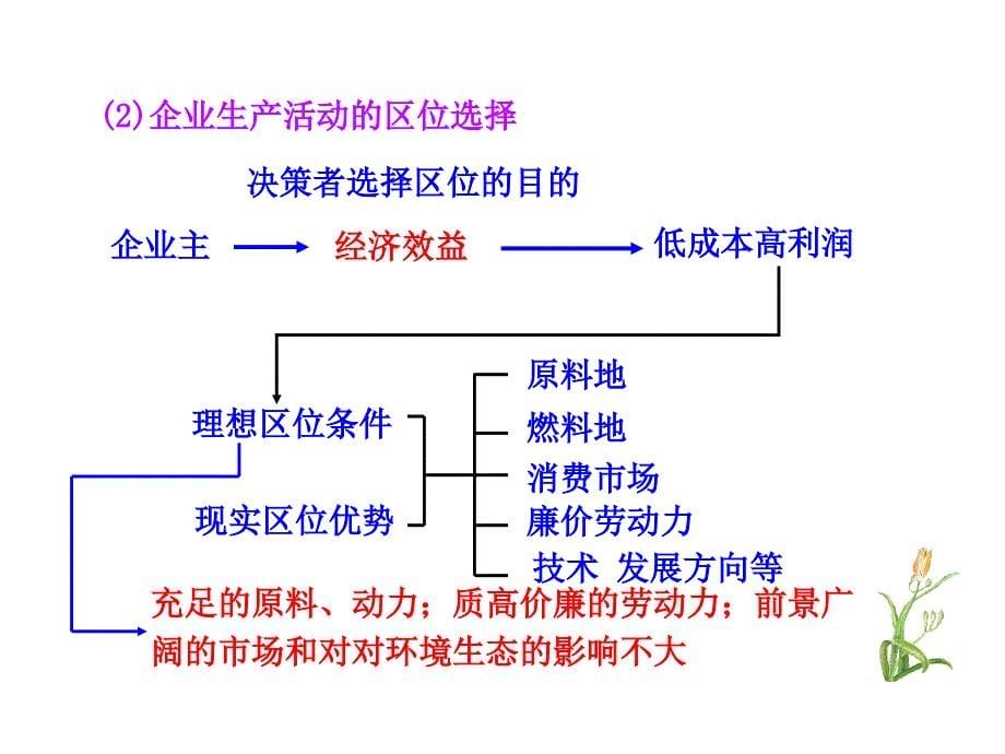 产业活动的区位条件和地域联系ppt_第5页