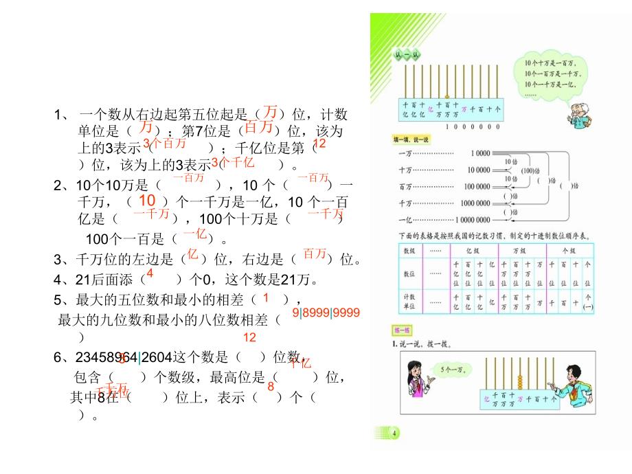 认识更大的数同步教材复习_第2页