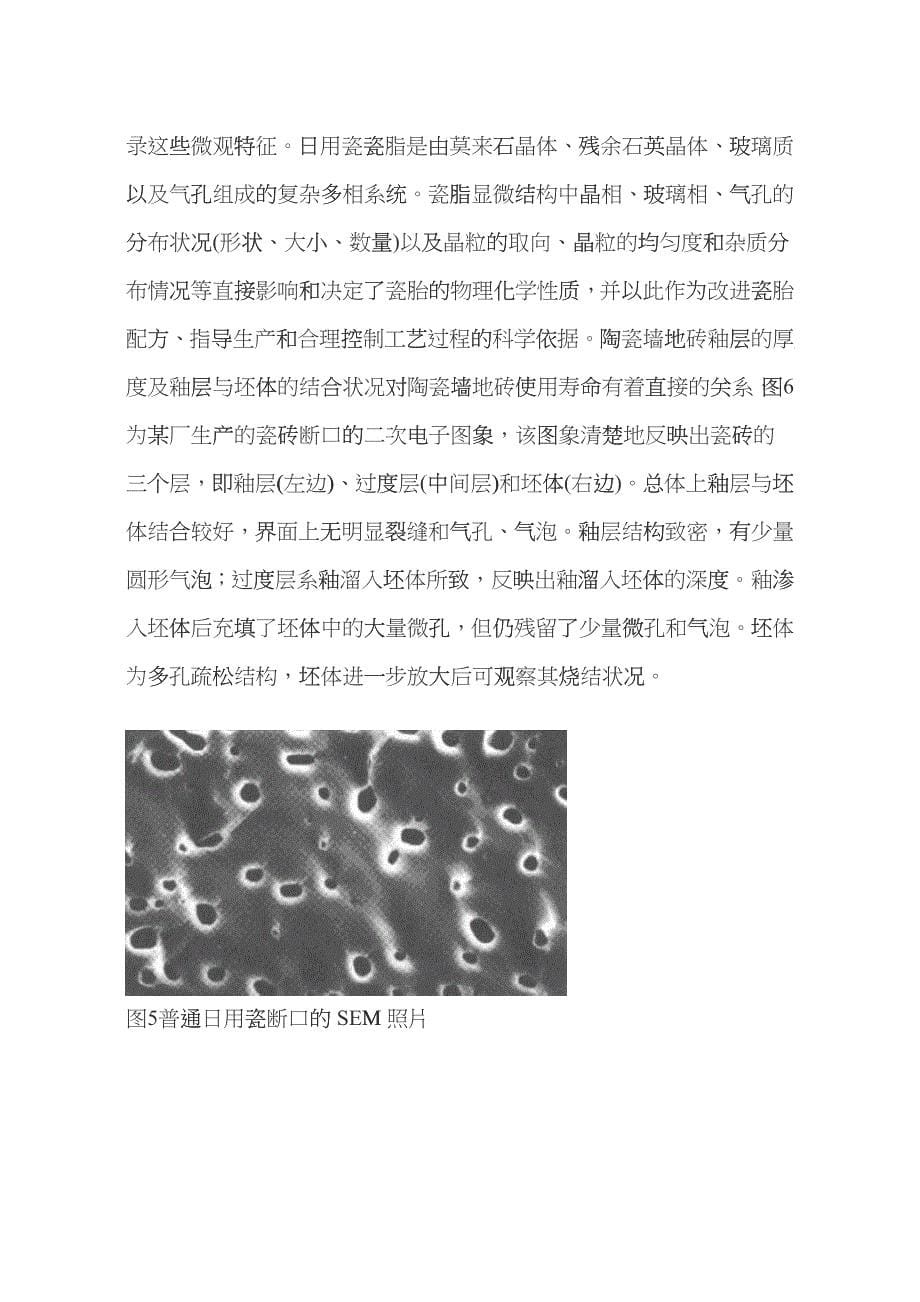 扫描电子显微镜在陶瓷材料中的应用fsgw_第5页