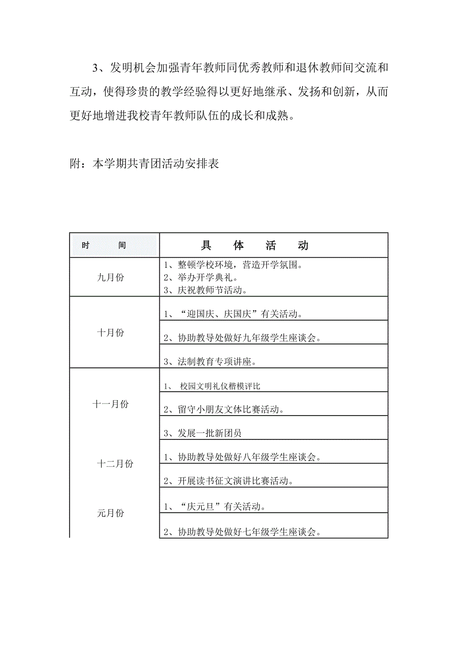 怀远县唐店中学共青团工作计划_第4页