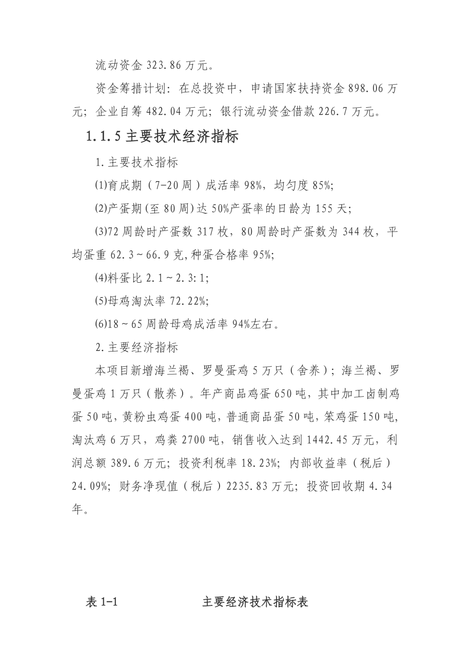 6万只蛋鸡养殖项目可行性研究报告.doc_第4页