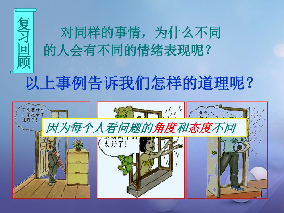 七年级道德与法治下册 第1单元 做情绪的主人 第1课 七彩情绪 第3框 管理情绪课件3 北师大版_第1页