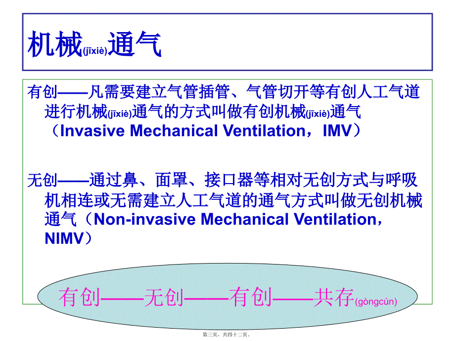 医学专题—无创呼吸机的使用2016._第3页