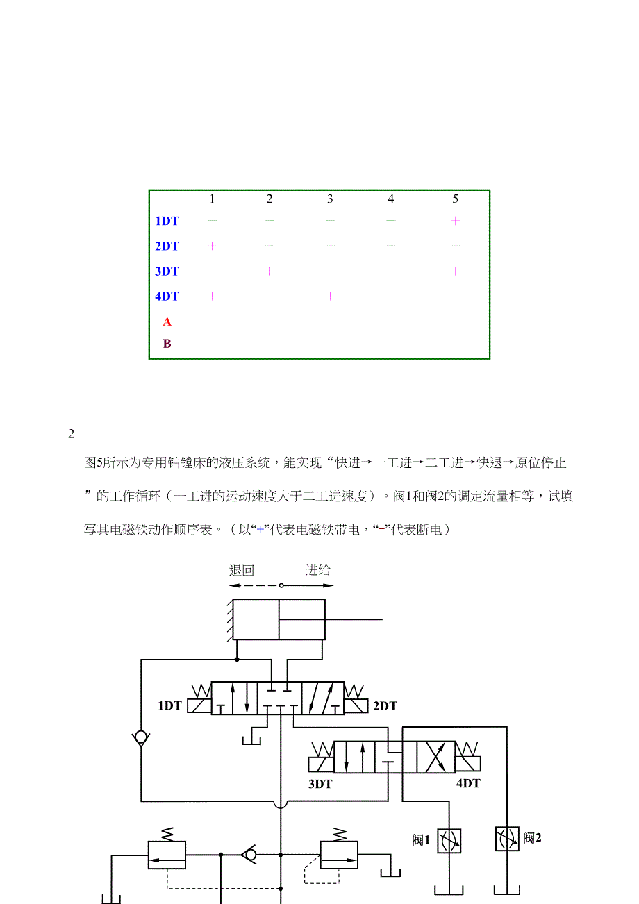 液压与气压传动专业期末试卷及答案(DOC 22页)_第4页