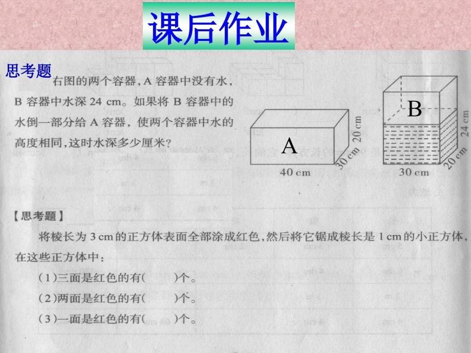 长方体和正方体整理与复习APPT课件1_第5页