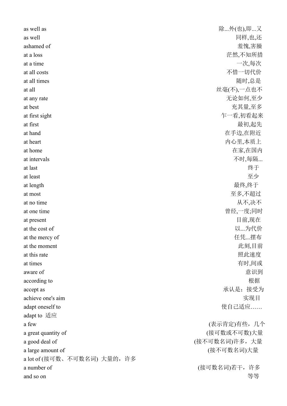 高考最常出现的词组必备11中赵金荣.doc_第2页