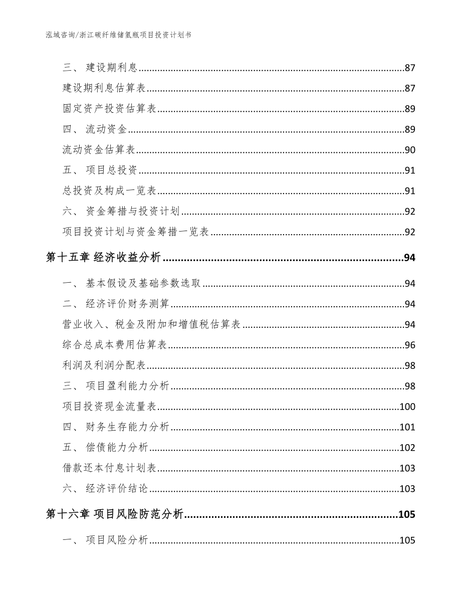 浙江碳纤维储氢瓶项目投资计划书（参考范文）_第4页