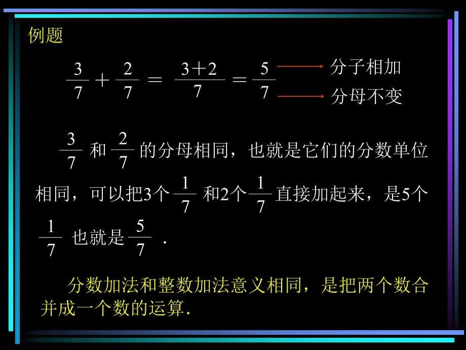 五年级下册数学课件4.1异分母分数加减法ppt课件2共12张PPT_第5页