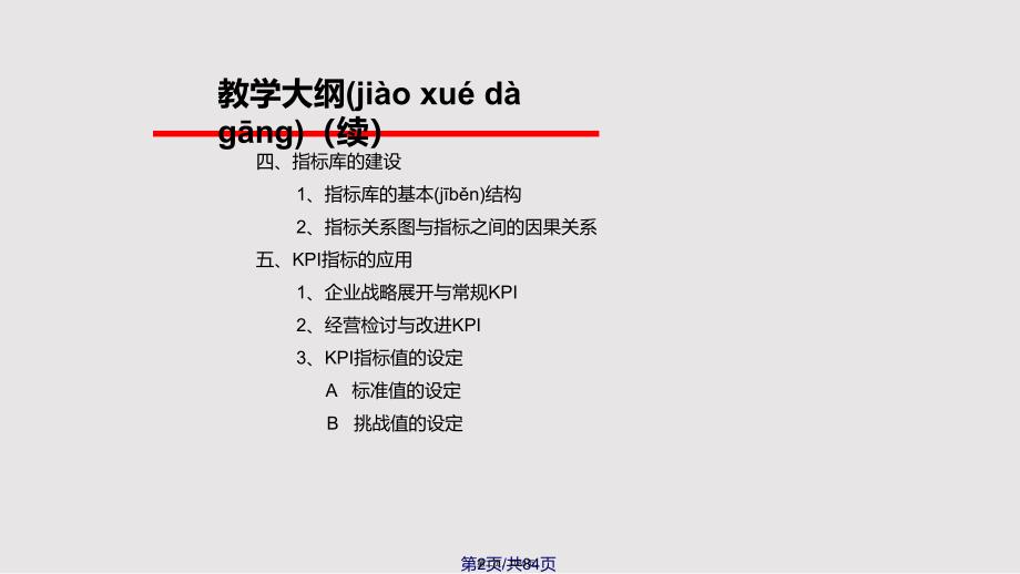 KPI绩效考核设计思路与实施实践教材实用教案_第2页