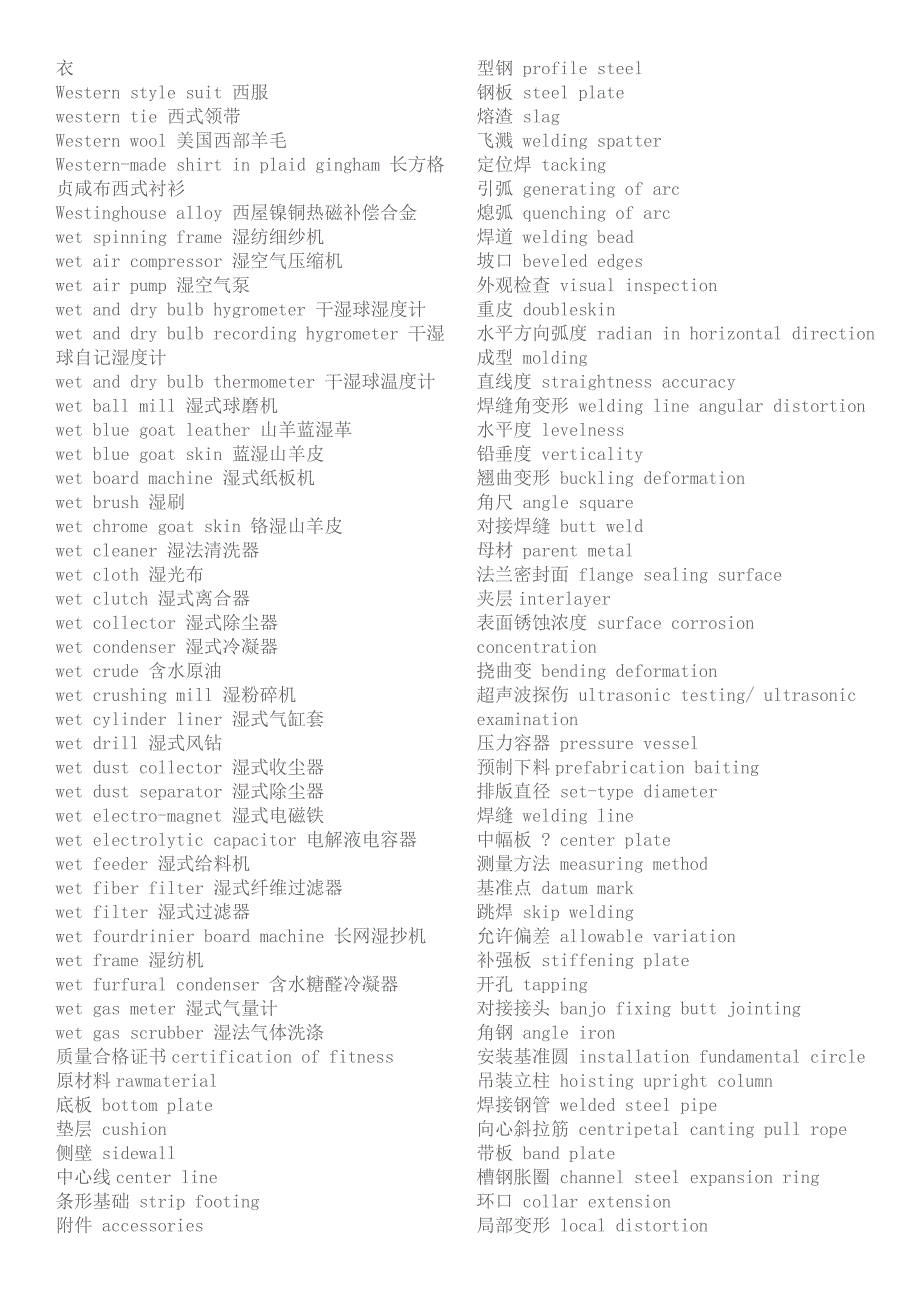 焊接专业术语中英对照_第4页